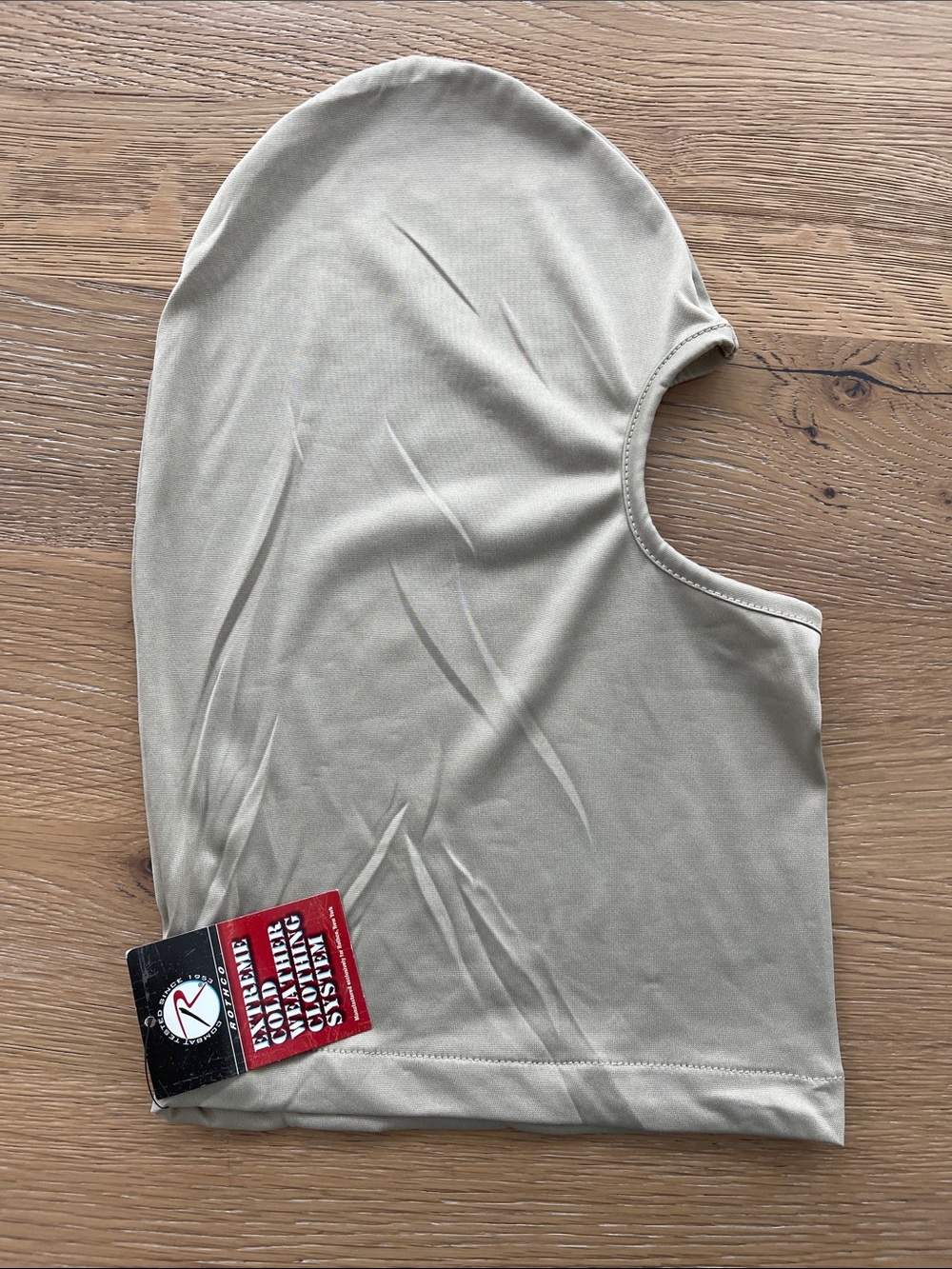 Rothco Tan Extreme Cold Weather Clothing Tag